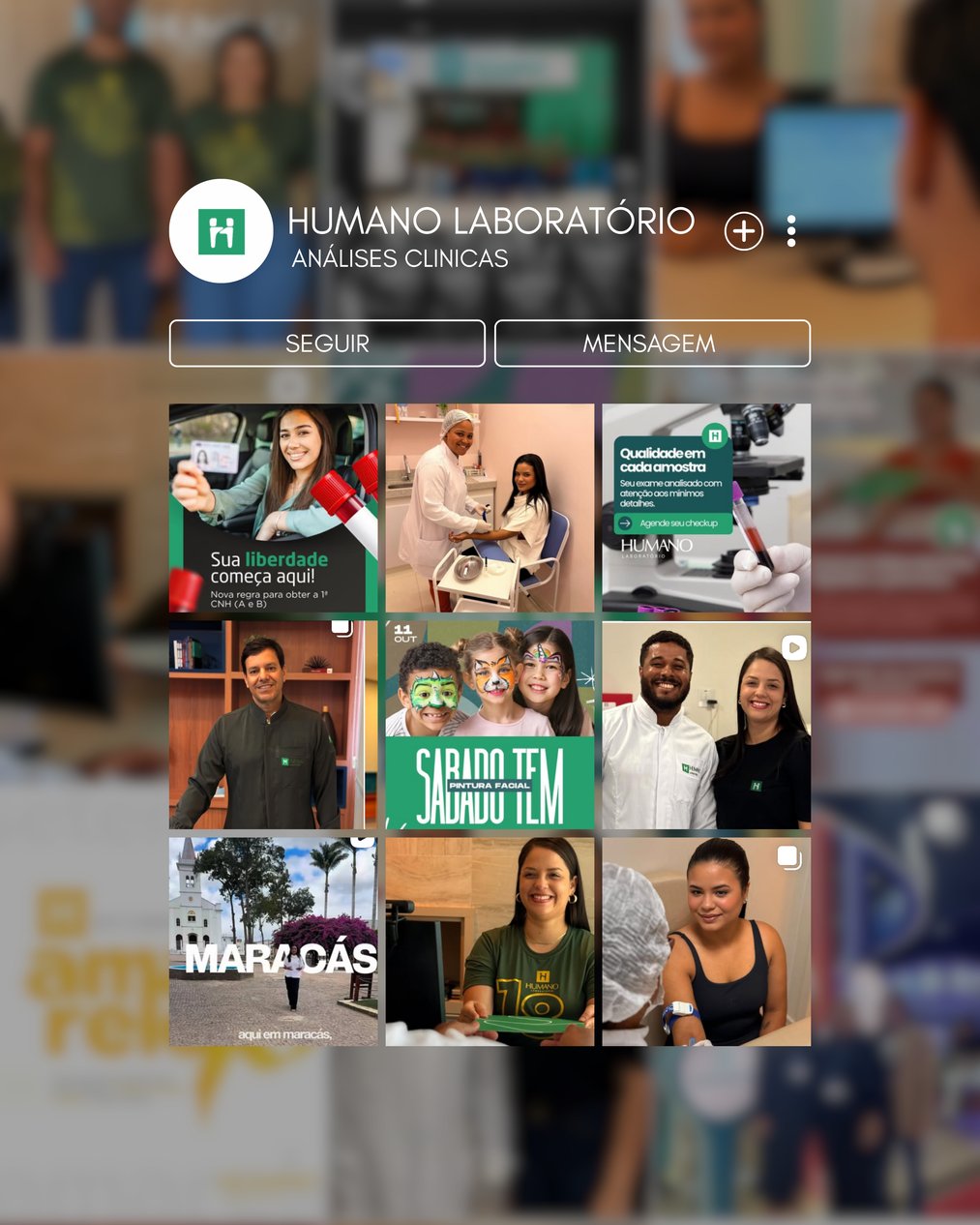 Trabalhos de outros segmentos